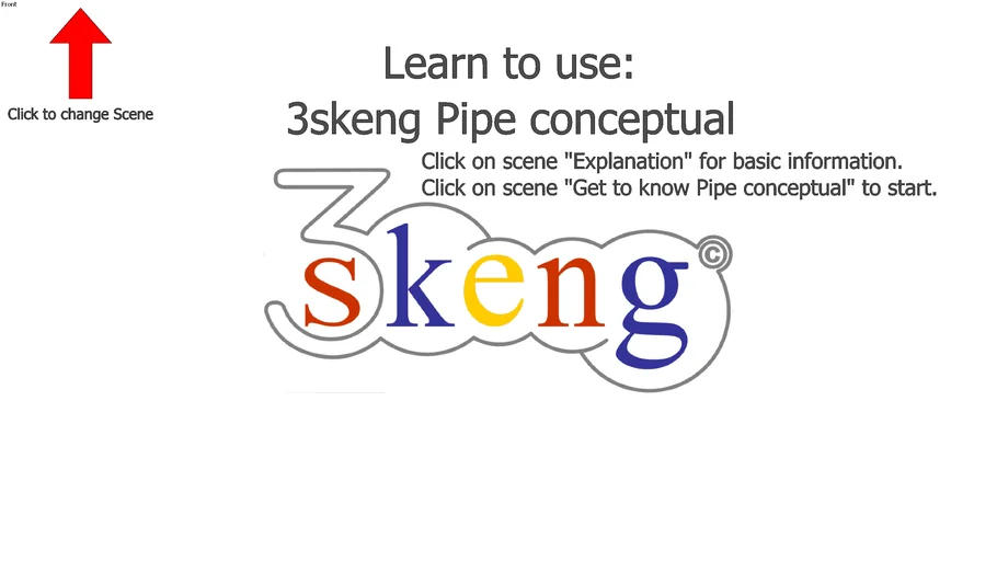 (1) Learn to use 3skeng Pipe conceptual | 3D Warehouse