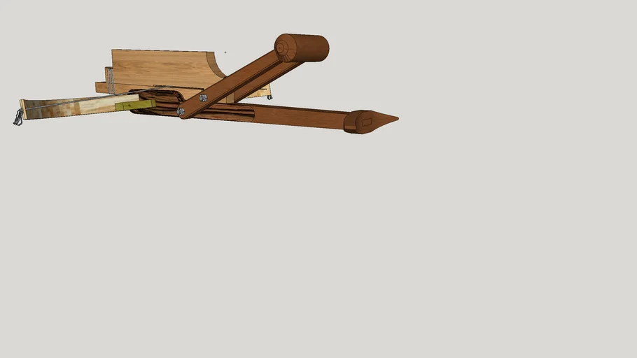 Repeating crossbow Chu-ko-nu | 3D Warehouse