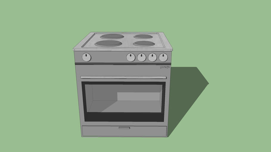 Electric Stove 3D Warehouse