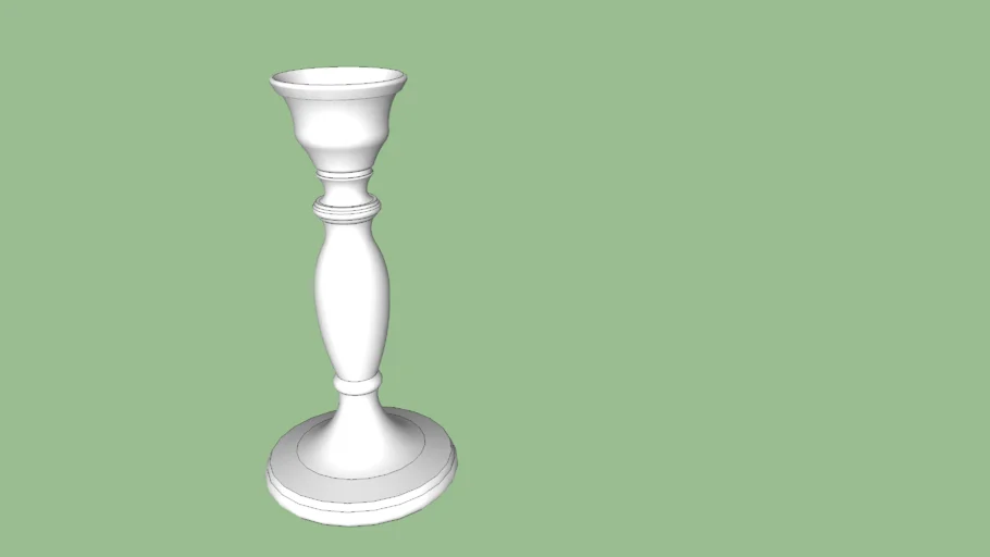Castiçal pequeno | 3D Warehouse