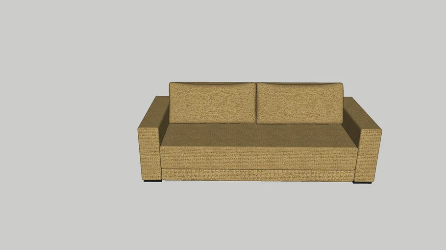 Extensible 2 seats sofa - IKEA | 3D Warehouse