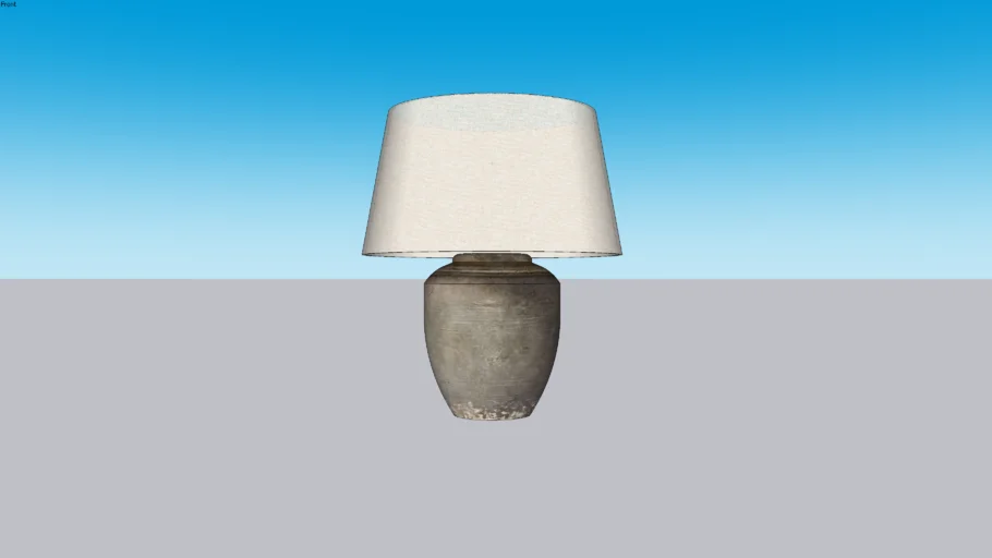 Large Ceramic Table Lamp Gray - shops Threshold™ designed with Studio McGee