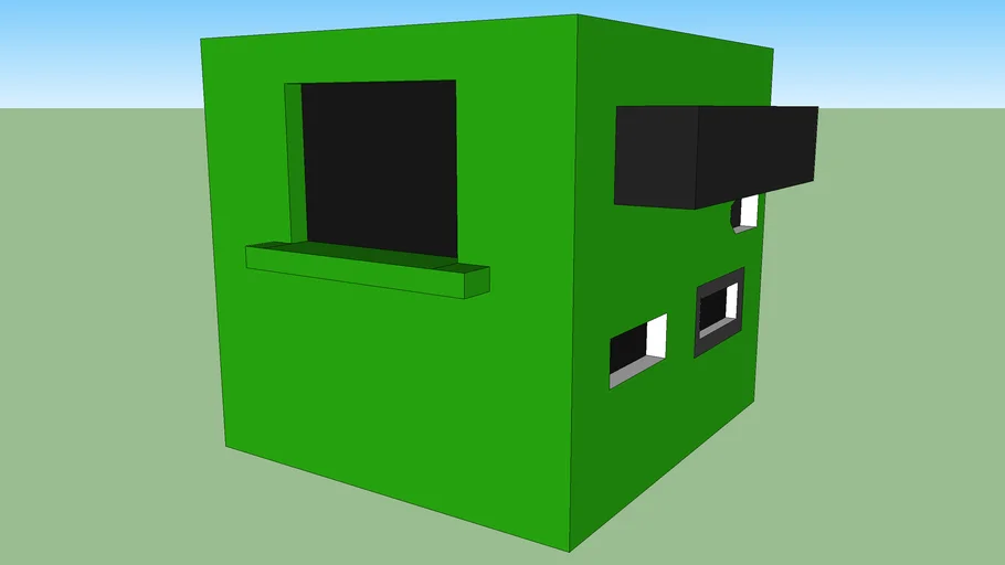 Hand-modeled GameCube. | 3D Warehouse