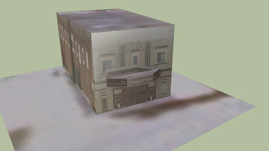 Onarga theater 3D Warehouse