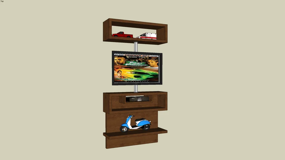 Mueble TV bajo LRO - - 3D Warehouse