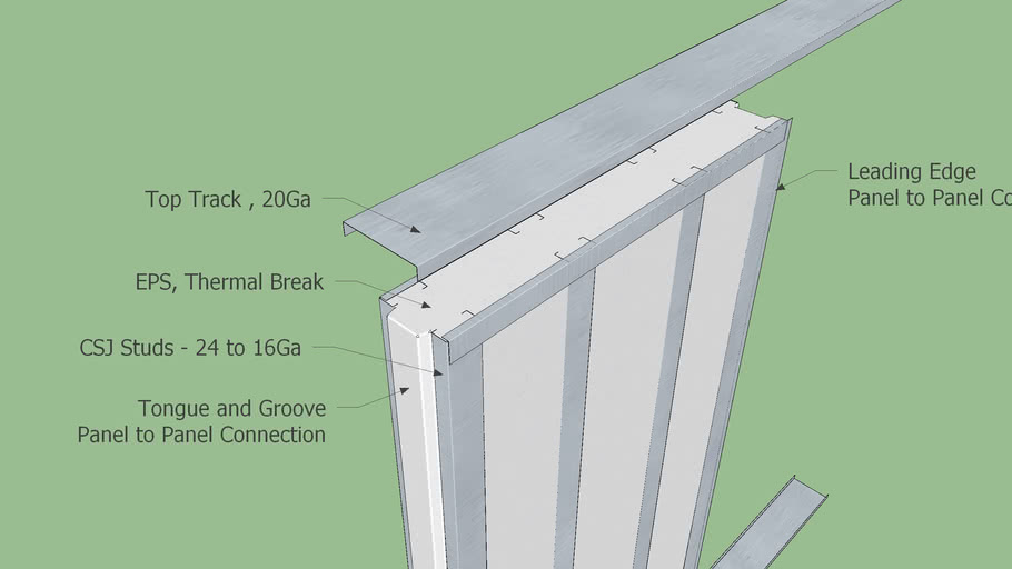 ThermaSteel xPanel 3D Warehouse