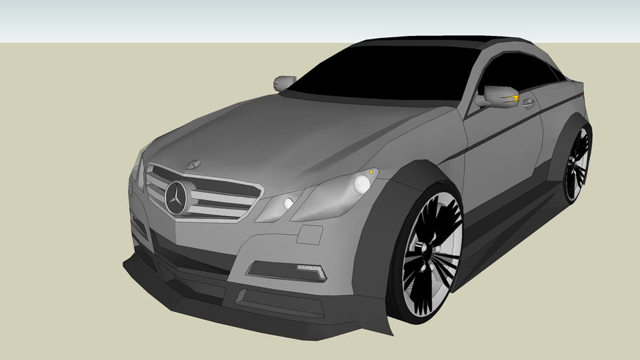 Mercedes Benz Clase E Coupe (2010) tuning | 3D Warehouse