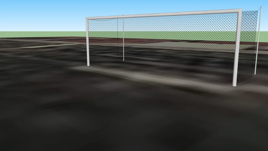 BB Soccer Goal_1 3D Warehouse