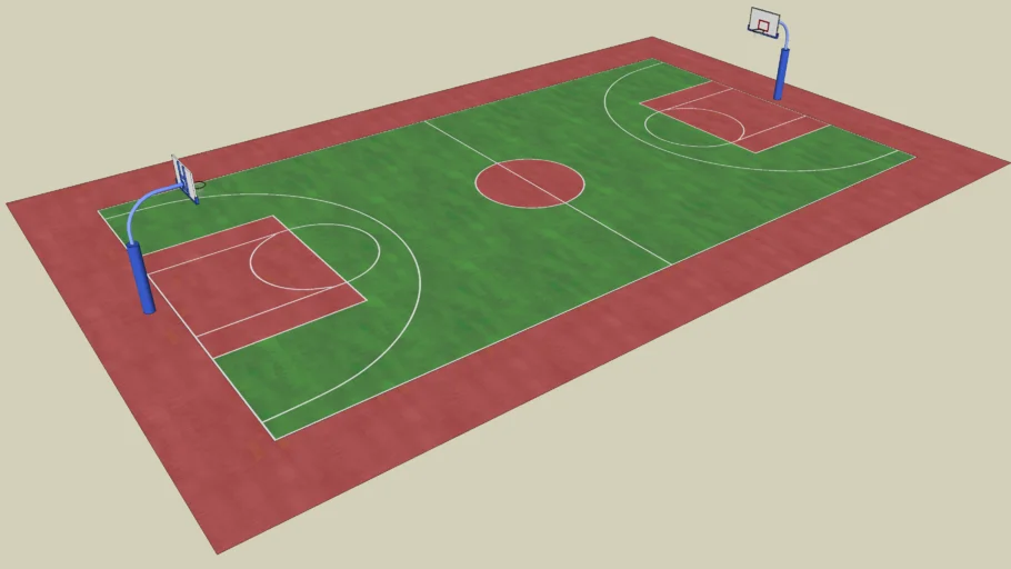 Basketball court | 3D Warehouse