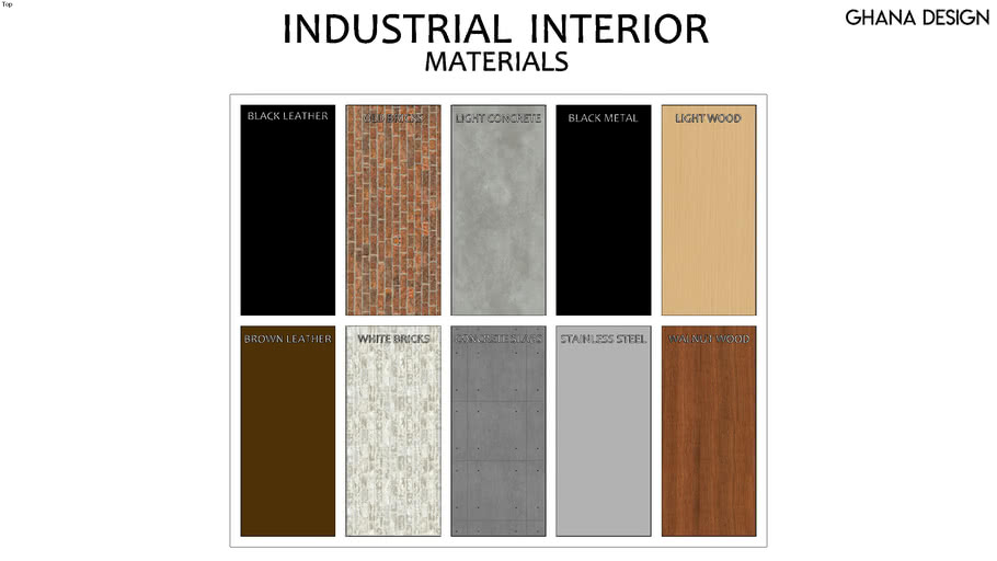 INDUSTRIAL INTERIOR MATERIAL 3D Warehouse