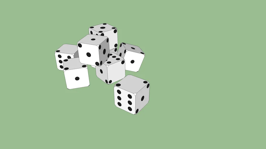 Stack of Dice 3D Warehouse