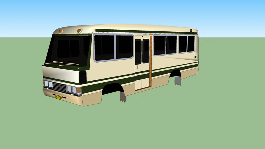 Toyota Coaster 1990 model 3D Warehouse