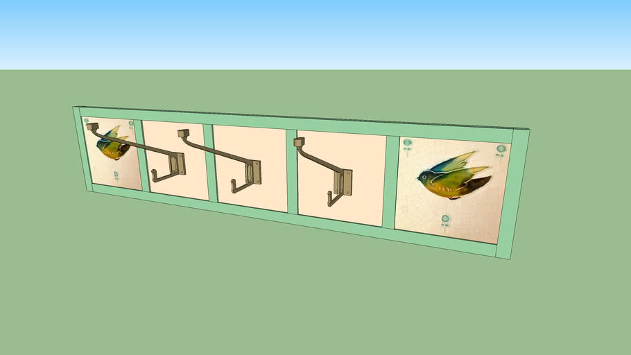 coat rack 3D Warehouse