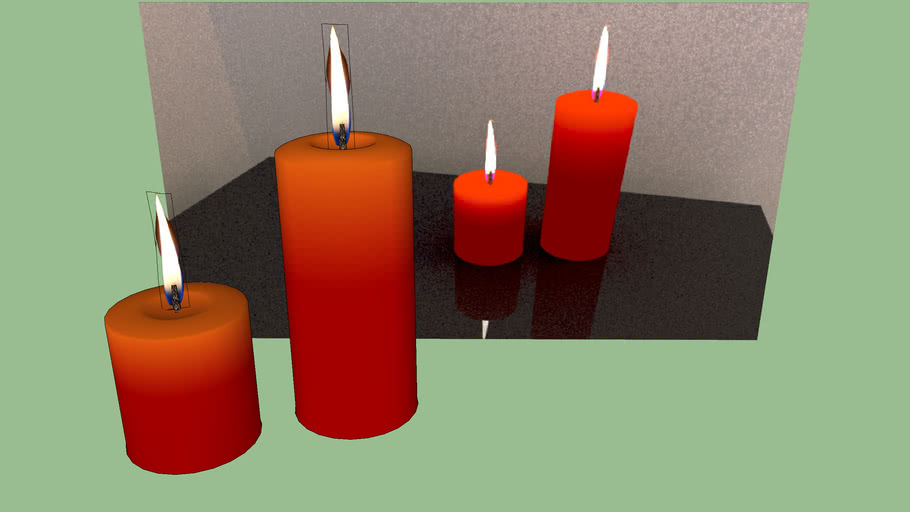 Candles 3D Warehouse