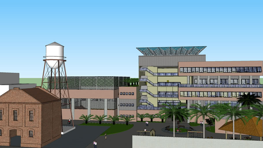 Centro Cultural 3d Warehouse