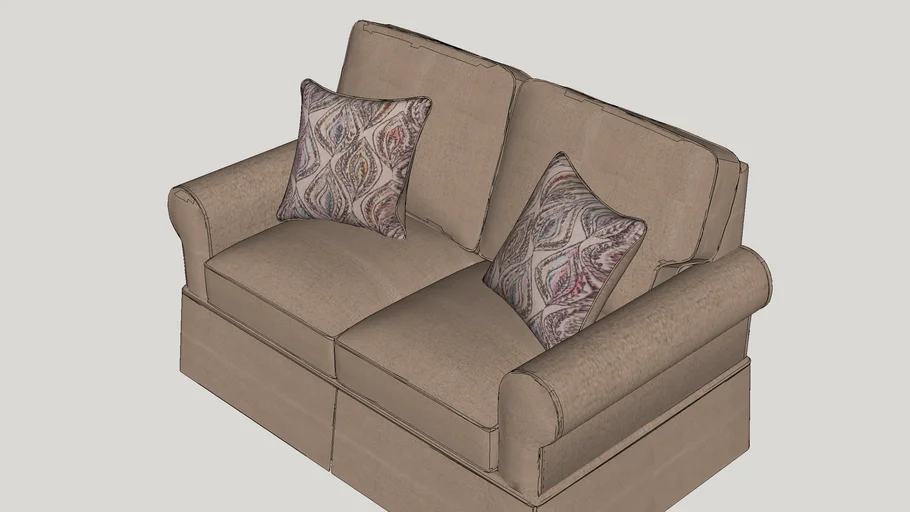 Parkville Loveseat 3D Warehouse