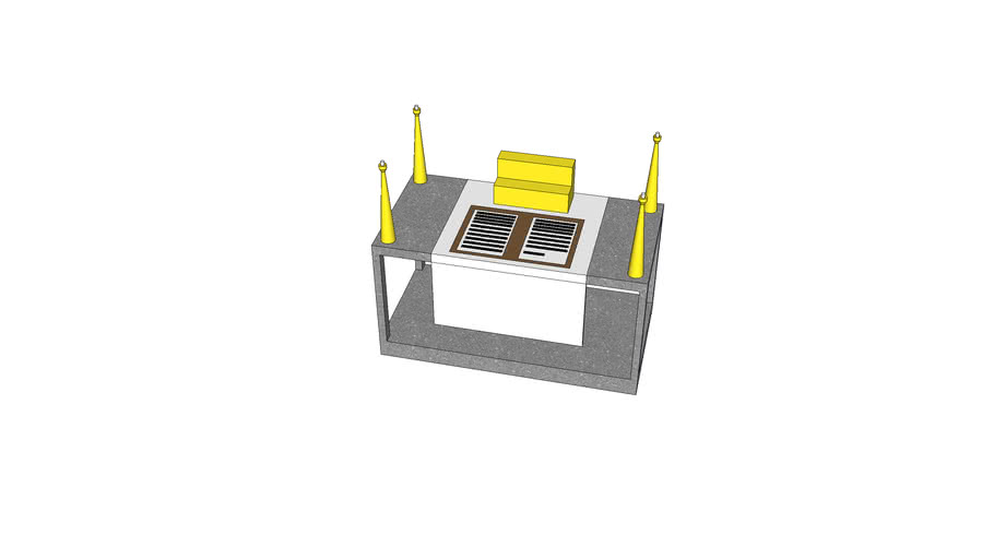 RuneScape Altar (Limestone and Stone) 3D Warehouse