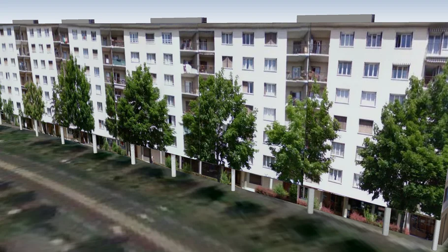 immeuble le long du boulevard de