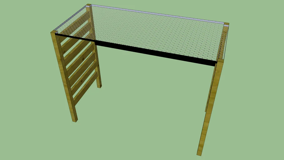 UNC Bed full loft 3D Warehouse