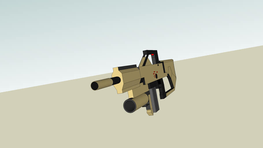 Desert Warfare Combat Shotgun Concept