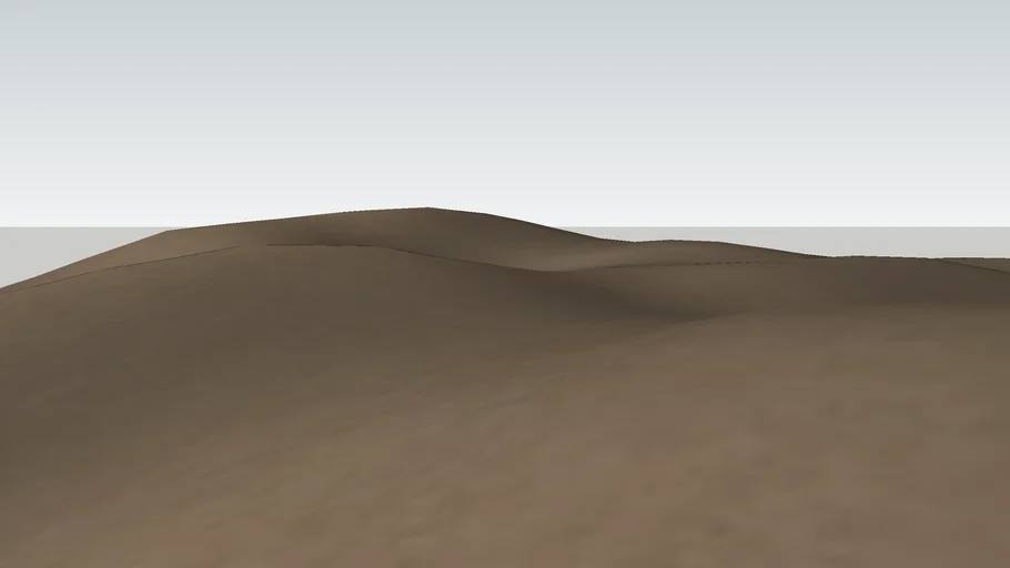 Desert Terrain #3 | 3D Warehouse