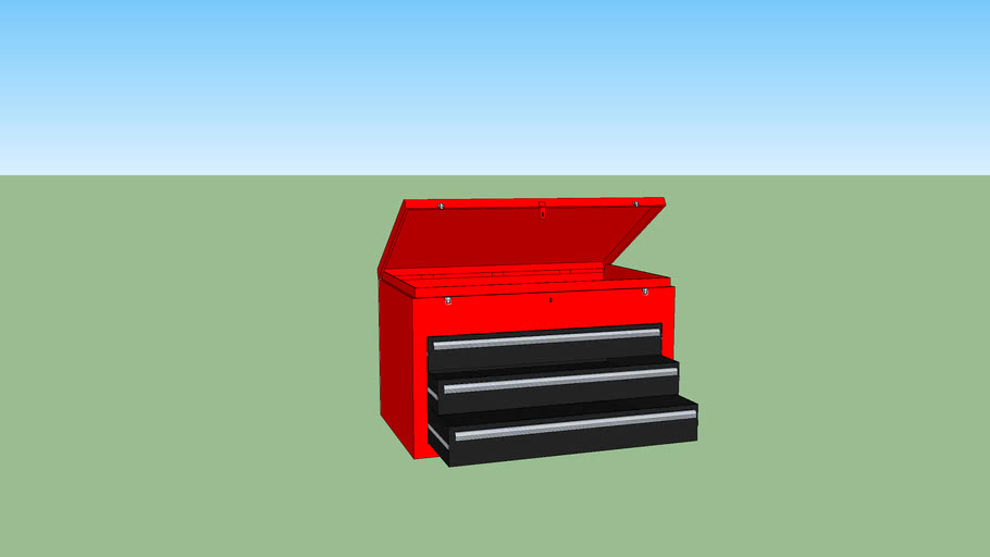 Industrial Toolbox 3d Model Sketchup Image to u