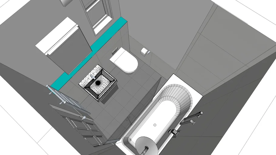 Small Bathroom | 3D Warehouse