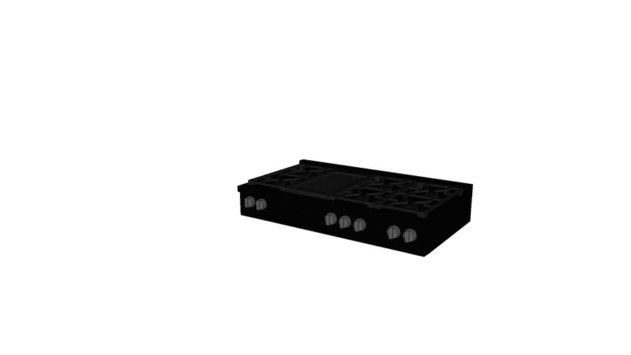 Miele 48 in KMR 13561 LP RangeTop 3D Warehouse