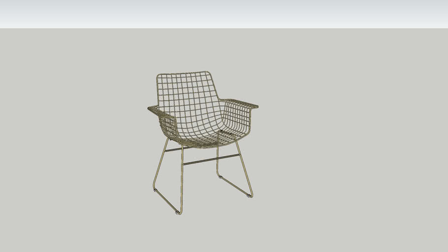 HK living wire chair arm 3D Warehouse
