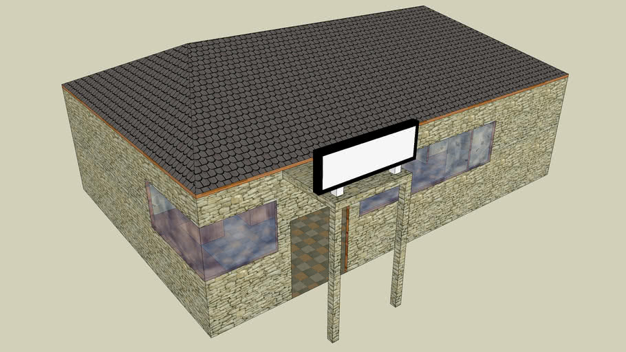 small clothes shop 3D Warehouse