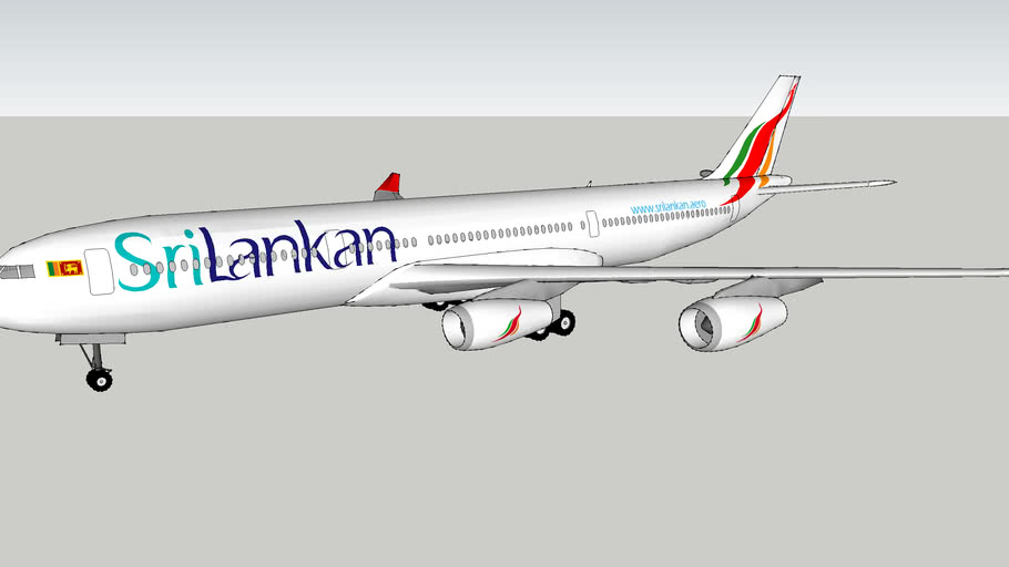 SriLankan Airlines A340-300 | 3D Warehouse