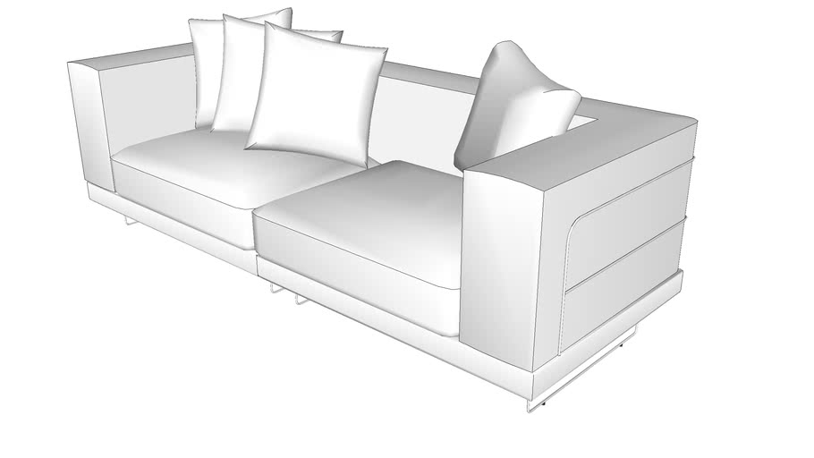 Dibac_IKEA TYLOSAND sofa | 3D Warehouse