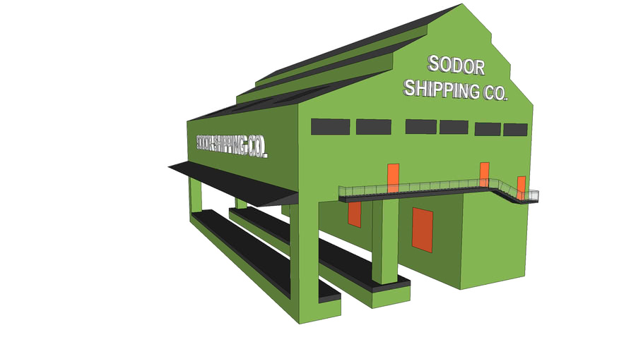 Sodor Shipping Co. Building 3D Warehouse