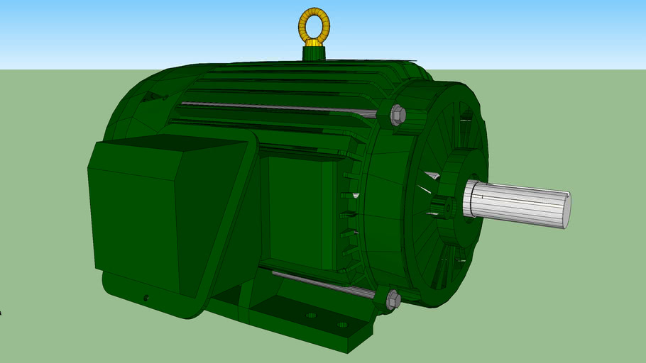 Toshiba Electric Motor Cad Drawings