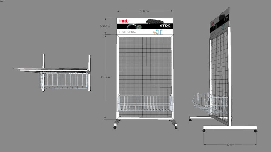 grid panel display 3D Warehouse