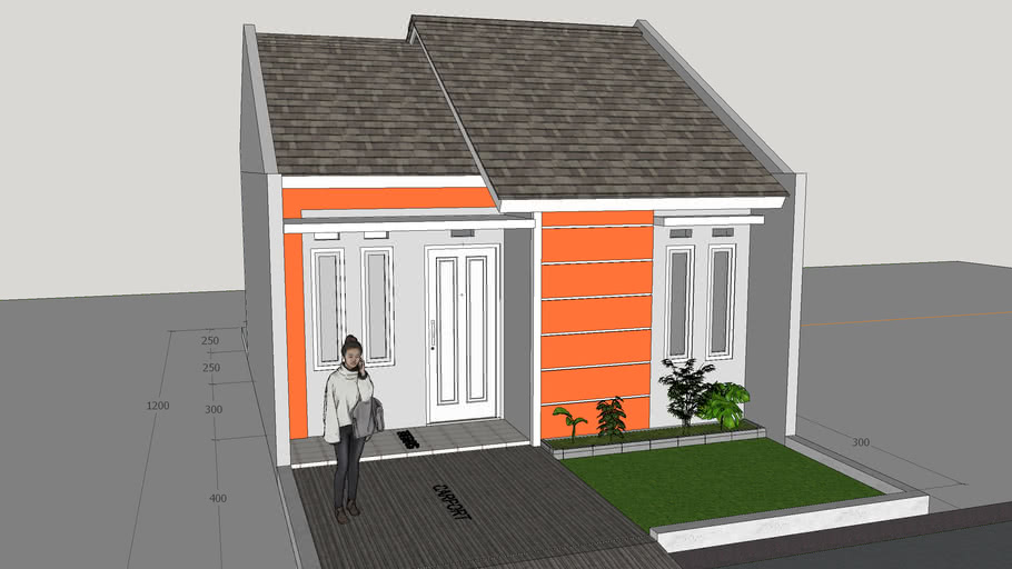 Rumah Type 36-72 | 3D Warehouse