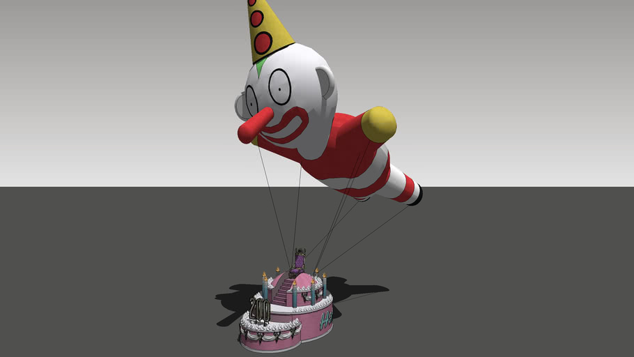 1989 Batman Joker Parade Float 3D Warehouse