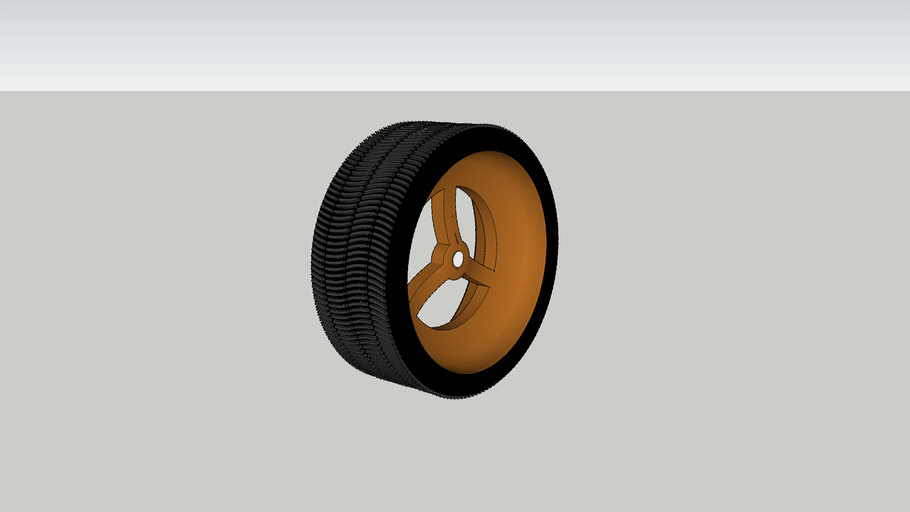 Tyre with Rim( Pak Wheel) 3D Warehouse