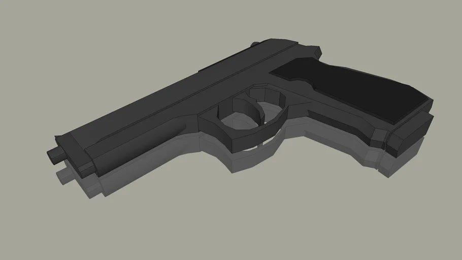 Beretta Model 92 | 3D Warehouse