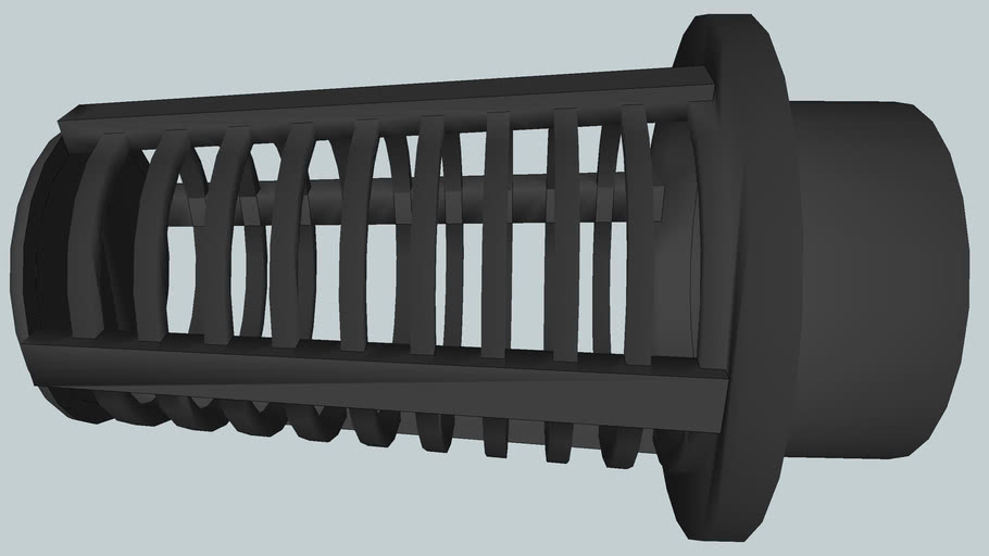 1' O.D. Pipe Strainer 3D Warehouse