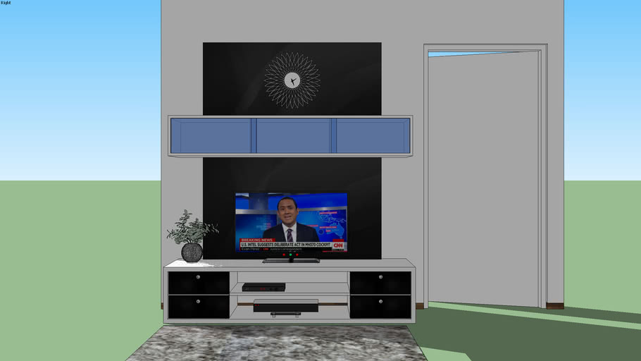 BACKDROP TV, BACKDROP DESIGN, LIVING ROOM, INTERIOR, BACKDROP MODERN
