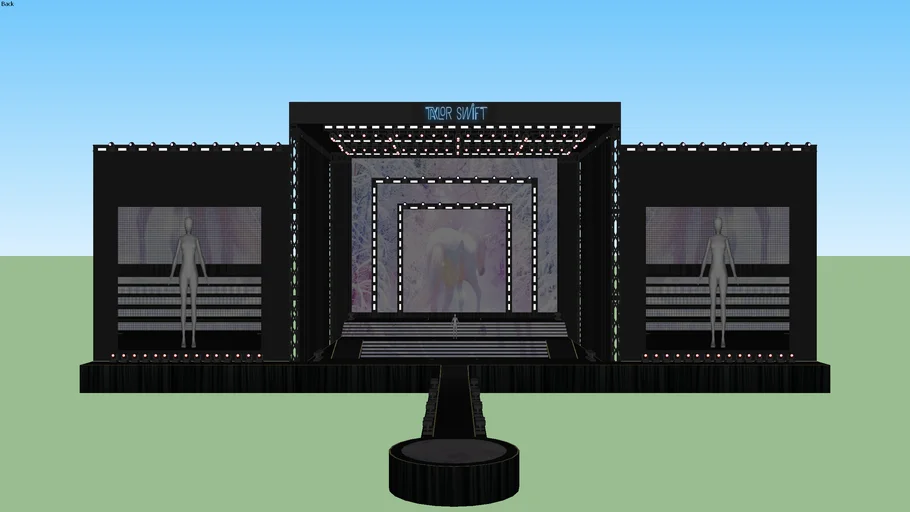 Concert Stage 3D Warehouse