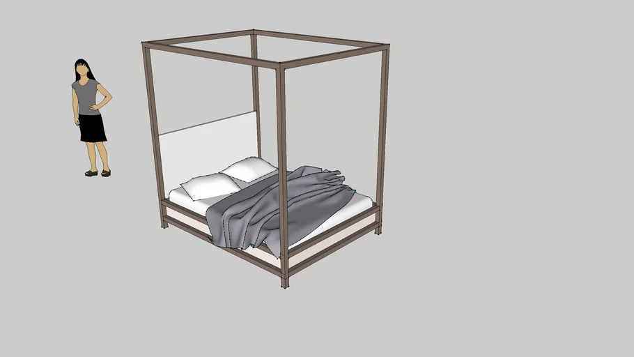 Warehouse canopy deals bed