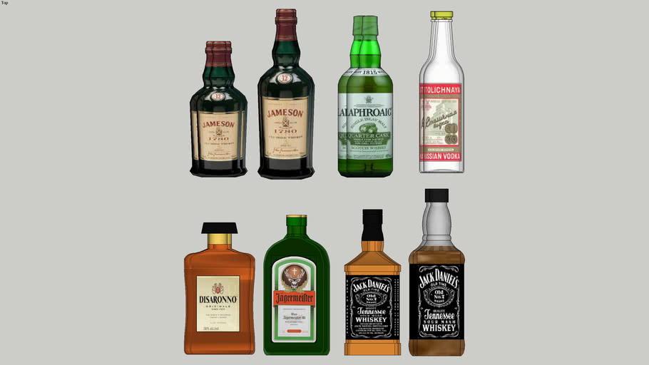 Bottles 2 3D Warehouse
