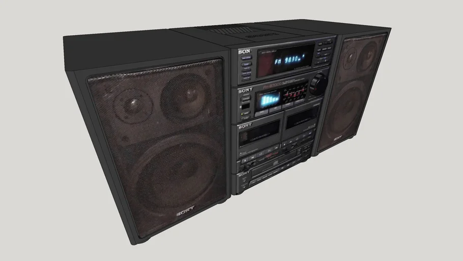 SONY ミニコンポ pixy FH-B30C本体(HCD-B30C) 修理済品（Sony FH