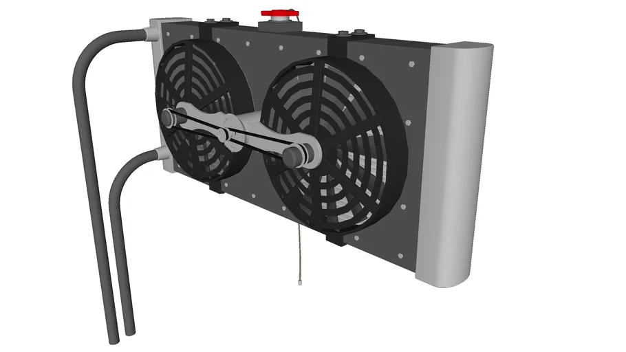 Engine Cooling Fan 3D model