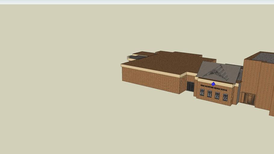 read mountain middle school 3D Warehouse