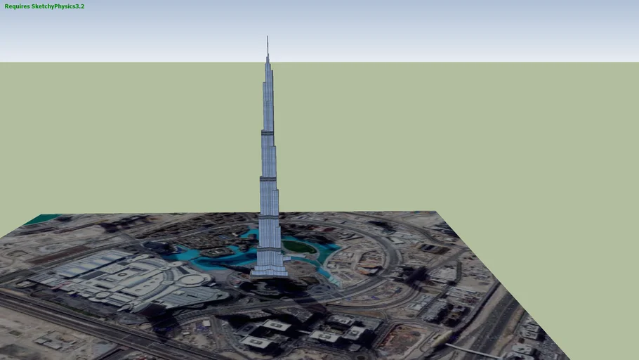 Burj Khalifa - 3D Warehouse