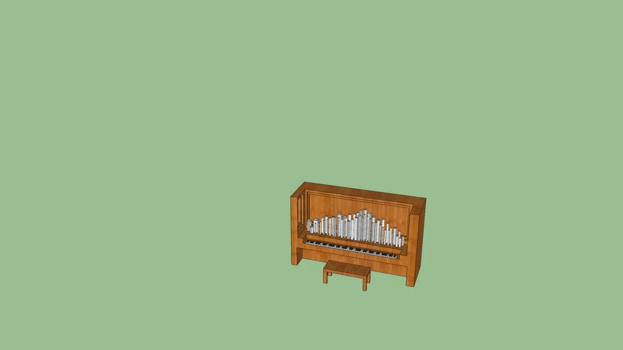 Keyboard Organ | 3D Warehouse