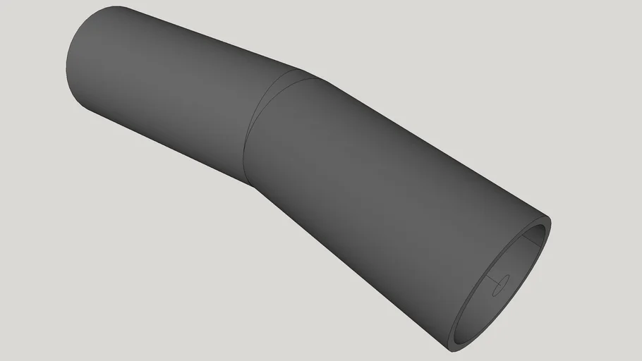 SDR 17_15° segmentsveiste PE-bend_315 | 3D Warehouse